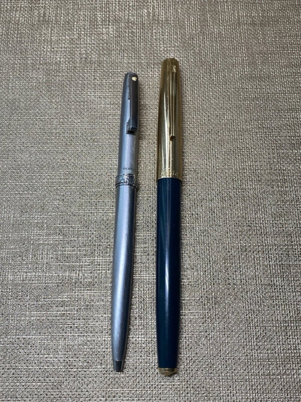 Vintage Sheaffer USA Ballpoint Pen & Dux 042 Fountain Pen Hooded Nib Lot